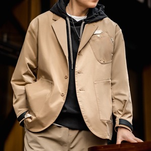 Khaki Utility Multi-Pocket Jacket / カーキ ユーティリティ マルチポケット ジャケット