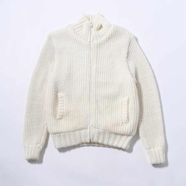 ZIP-UP KNITTED BLOUZON