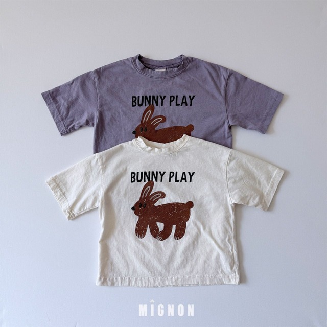 MIGNON［取寄］bunny play tee 26summer