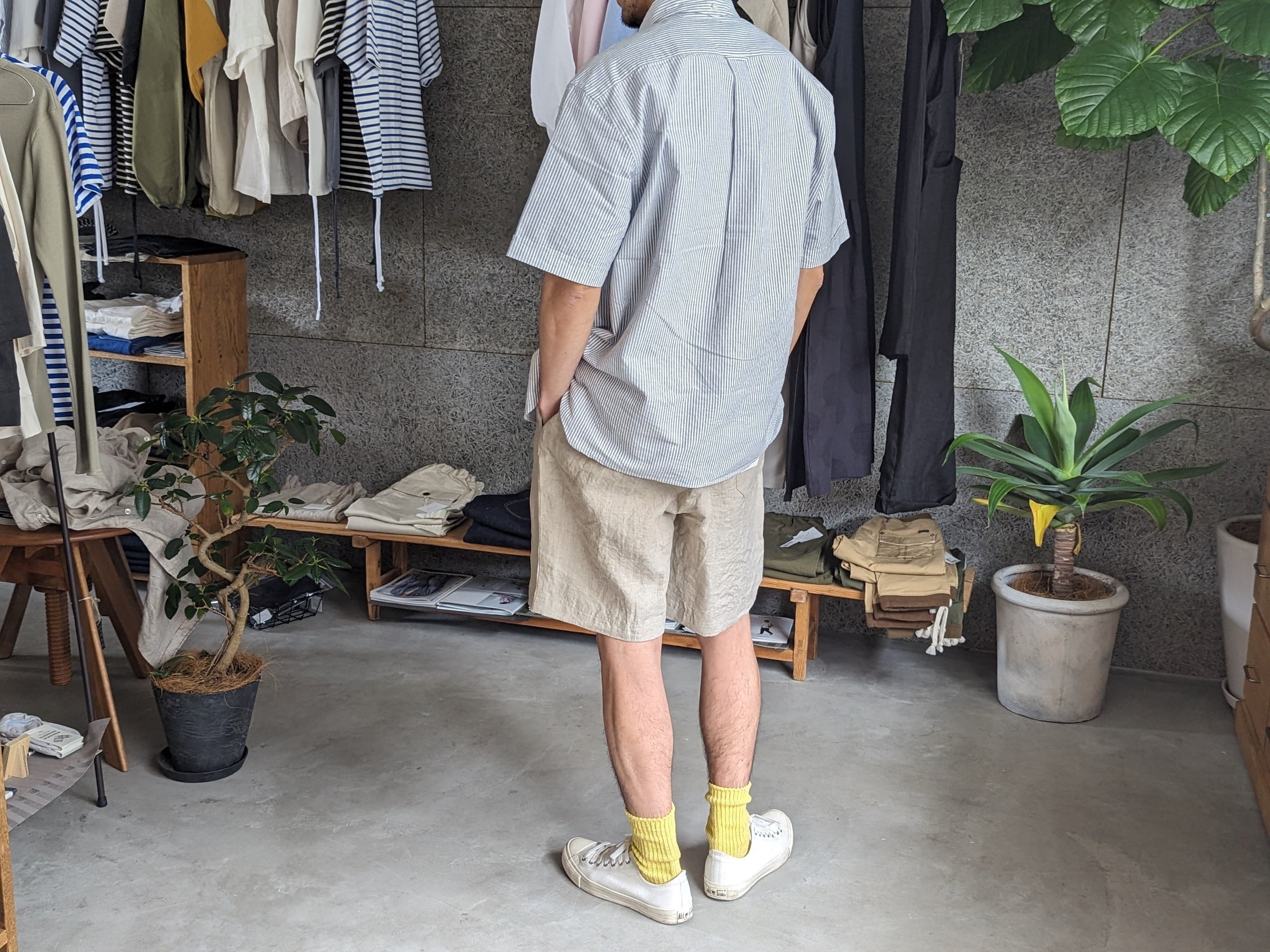 DELICIOUS】LINEN Shorts（Unisex） | JAMES&CO. | inoya | Basic Life