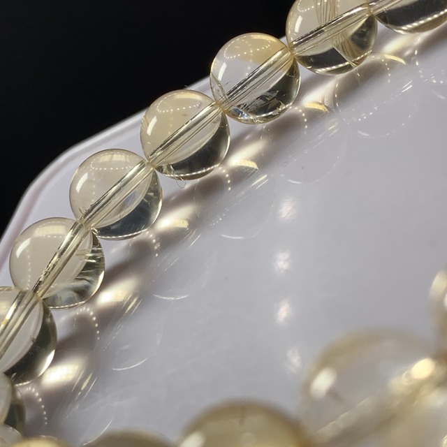 非加熱✩天然シトリンブレスレット