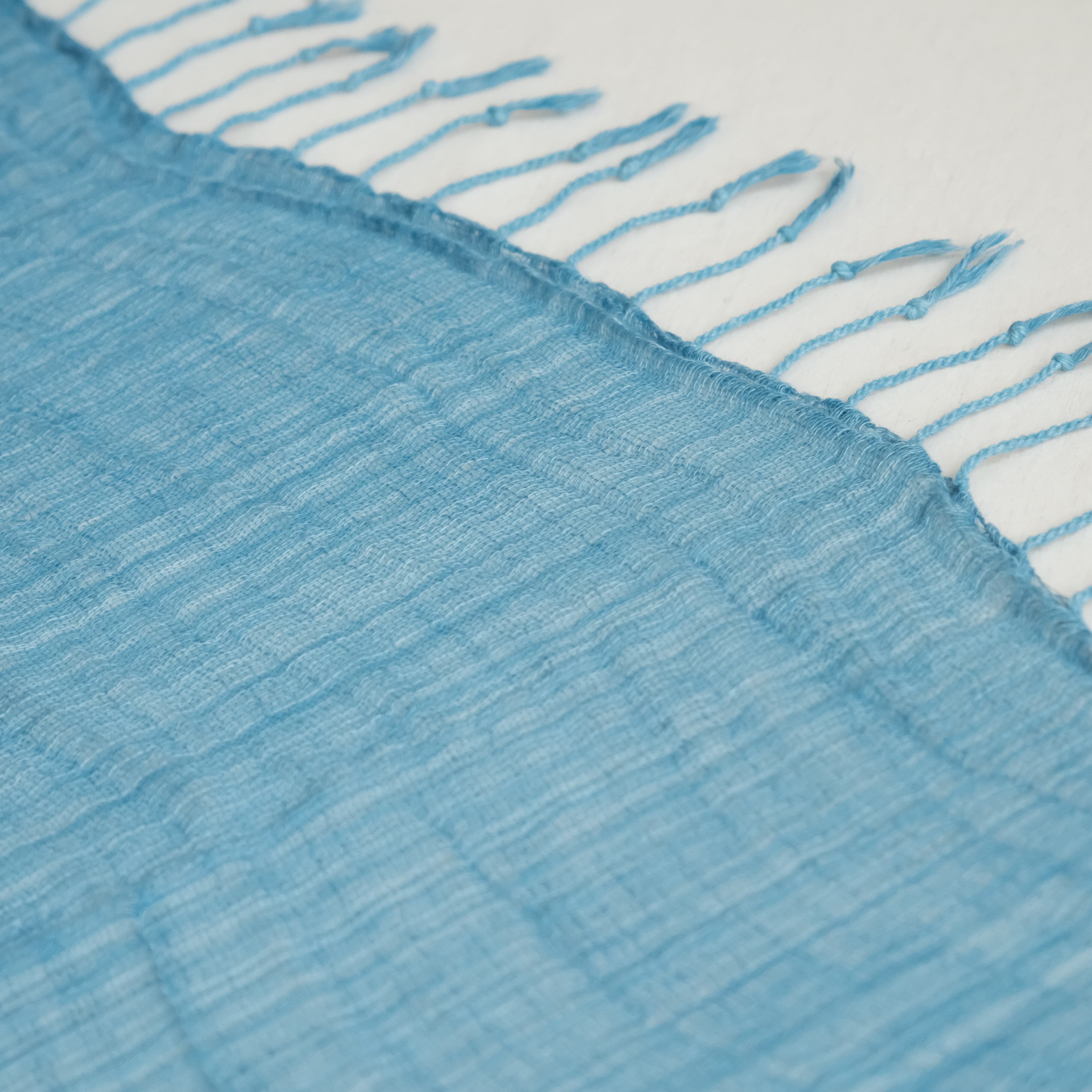 〈 藍染め 〉ふわふわのストール