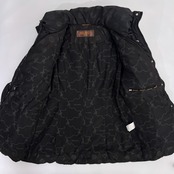 BALMAIN バルマン ドット柄 ダウンジャケット M/ブラック