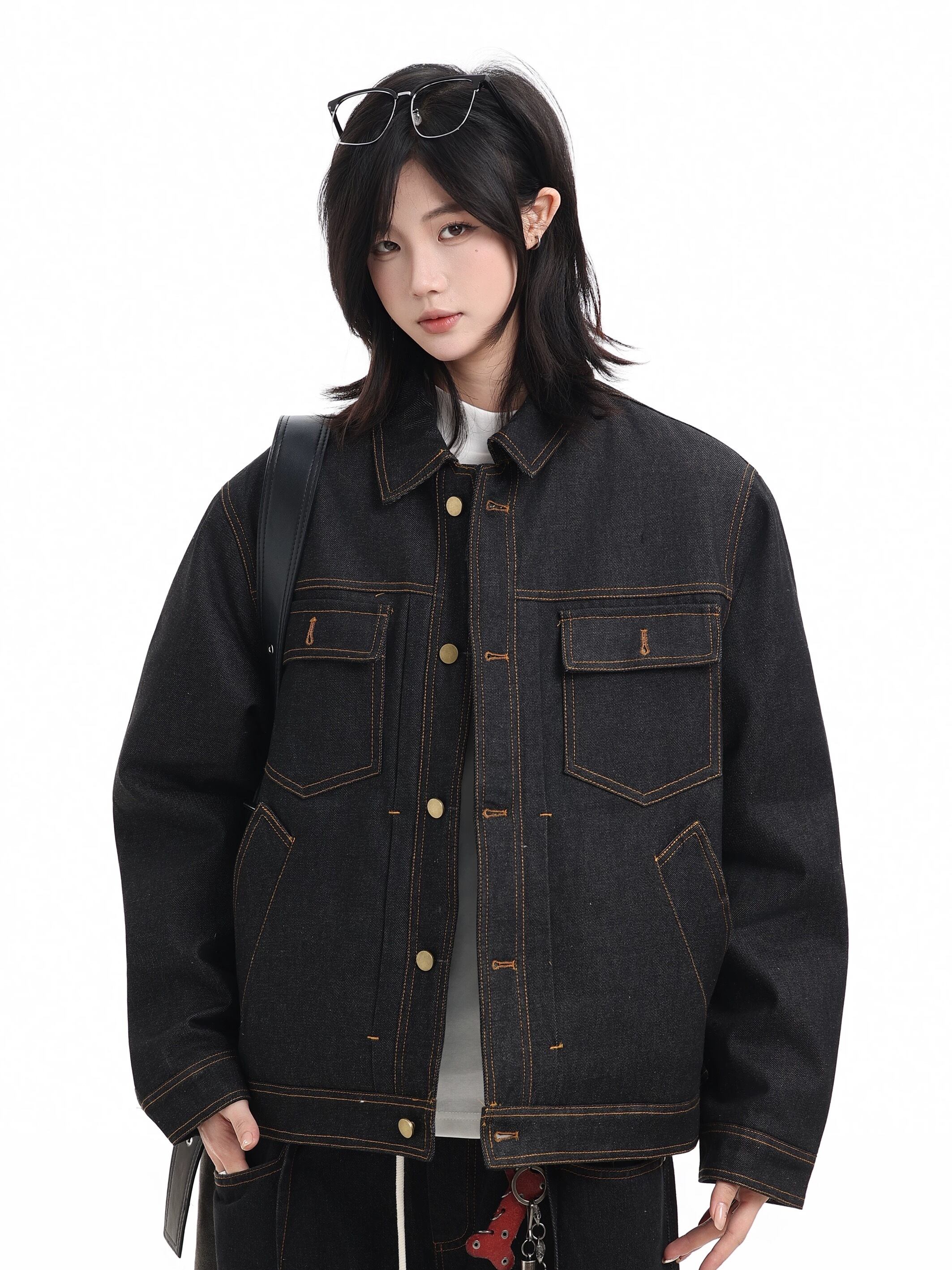 キルティングデニムジャケット / QUILTED DENIM JACKET | INOCENCE