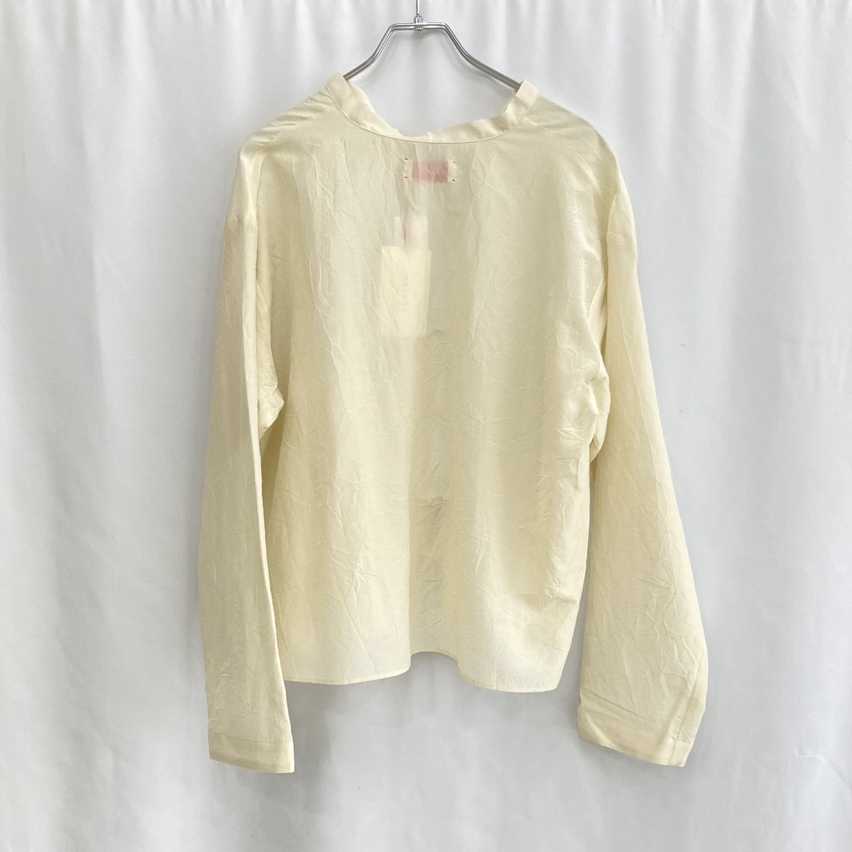 ♢【MEYAME】COTTON SILK BLOUSE JACKET コットンシルクブラウス