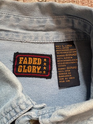 FADED GLORY / chambray shirts