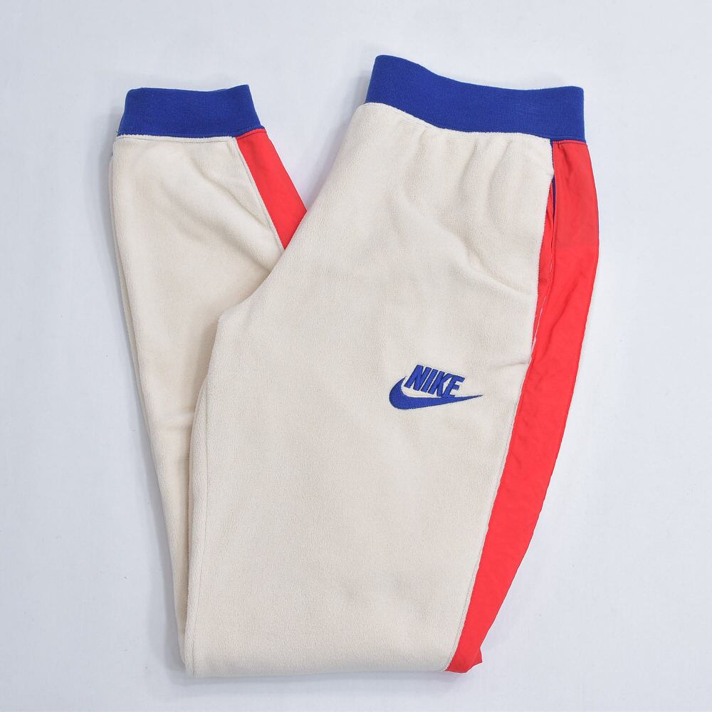 00s NIKE / パンツ 別珍 バイカラー 刺繍 ナイキ デザイン古着 00s～ NIKE ナイキ マルチカラー フリース 切り替え ウォームアップ
