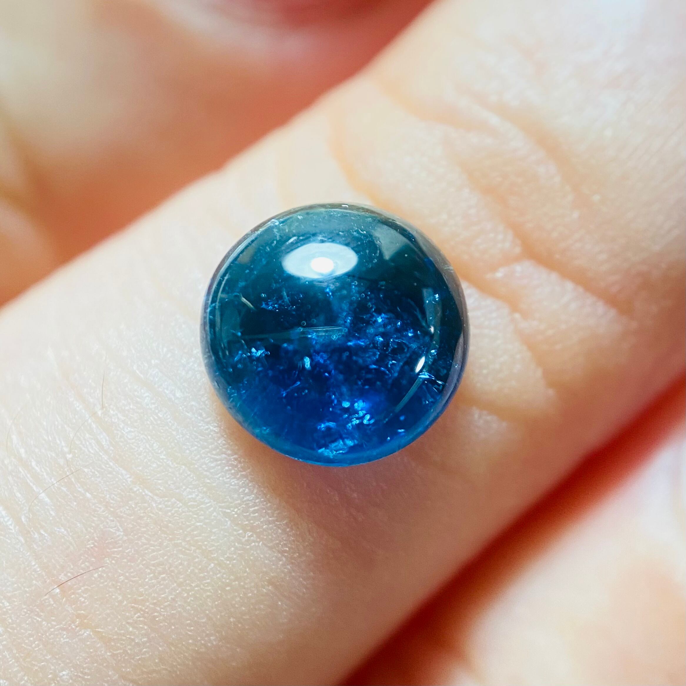 冬の星空 イリデッセンス入りブルートルマリン