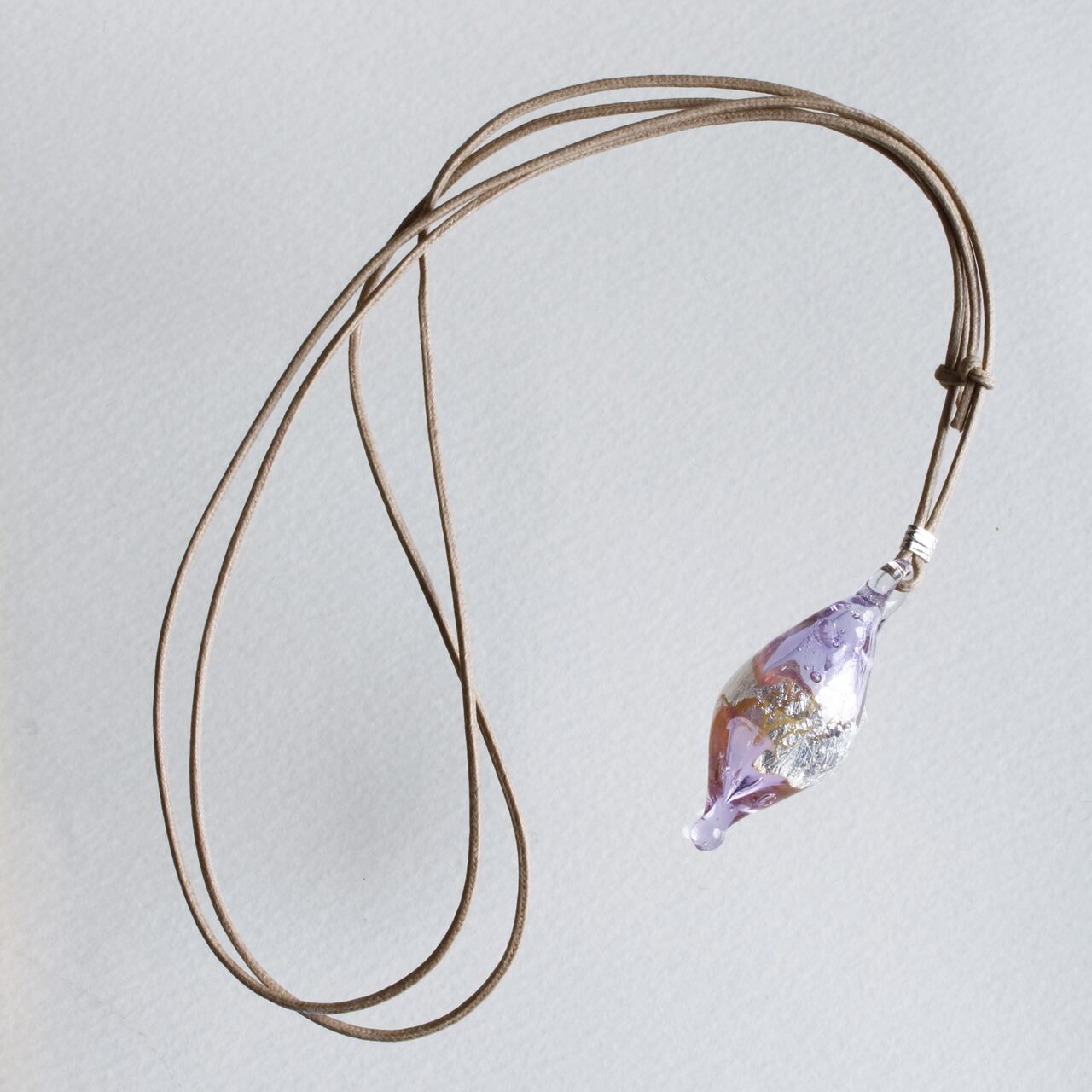 ホロンクリスタル　麻紐ペンダント ホロンクリスタル・ペンダントの信州健康倶楽部