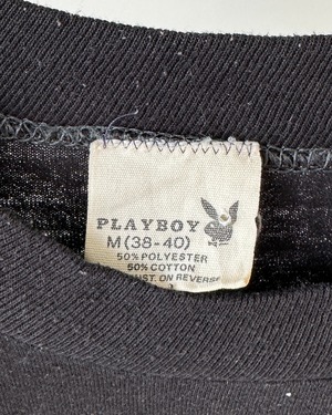 -PLAYBOY- Vintage 80s M Print T-Shirt made in USA