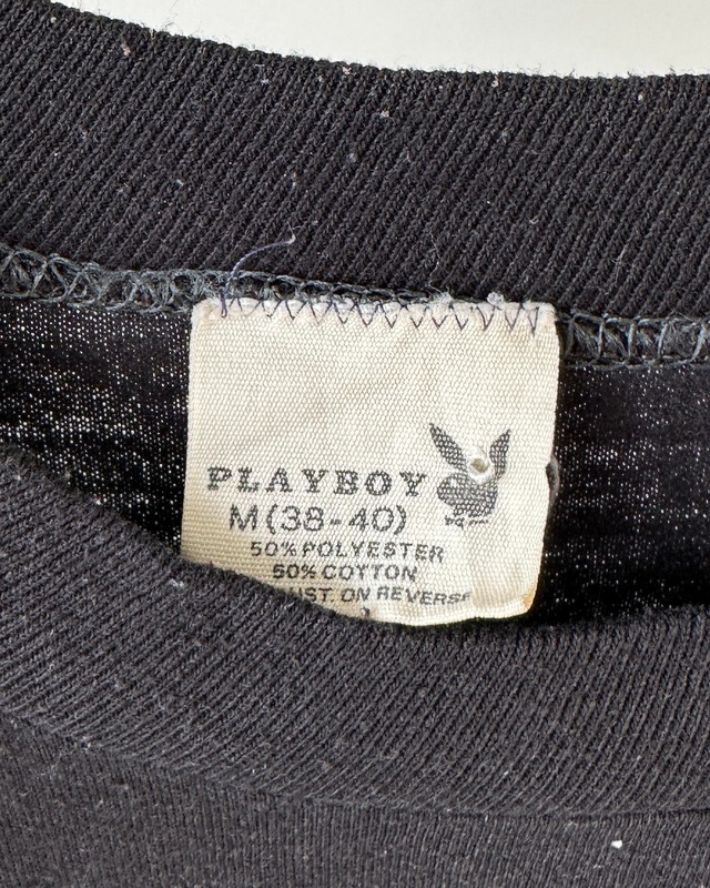 -PLAYBOY- Vintage 80s M Print T-Shirt made in USA
