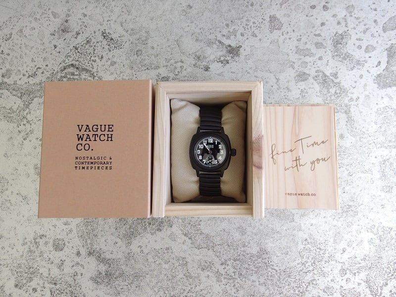 VAGUE WATCH / ヴァーグウォッチ】Coussin Early Extension BLACK