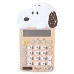 スヌーピーマスコット電卓 ブラウン/ブラザー(6018668)