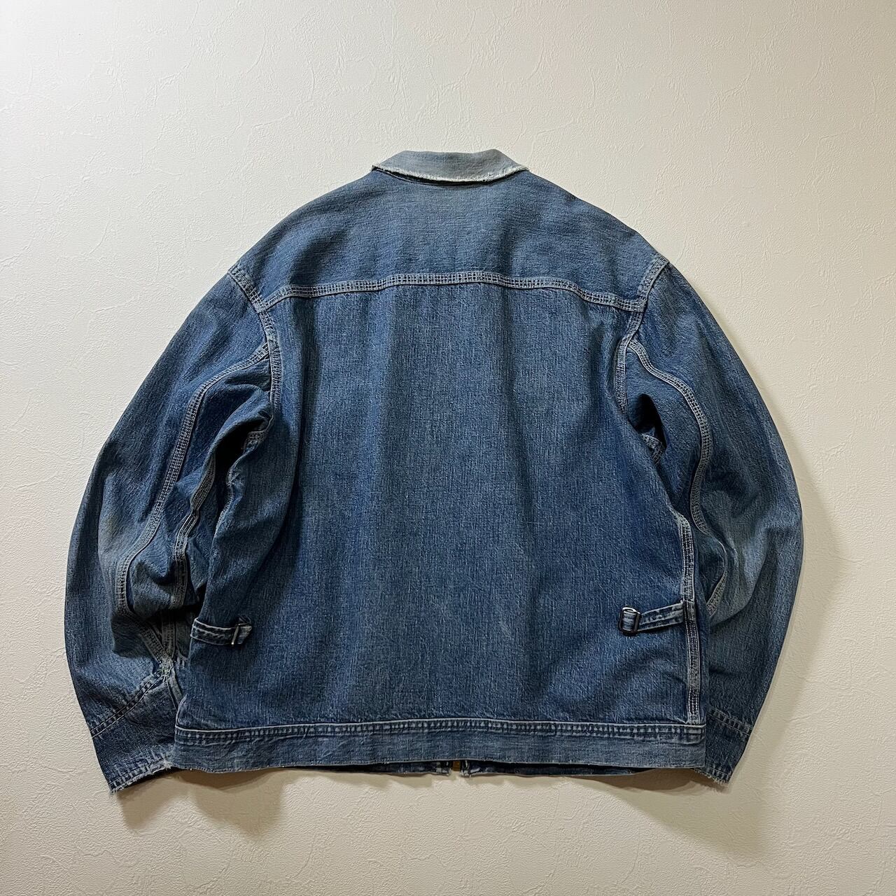 60s OSHKOSH デニムジャケット 良色落ち ブルー 古着 | RUFFY