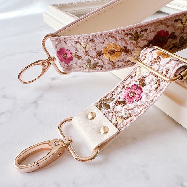 ワイドロングショルダー❁ Floral Melody(P)