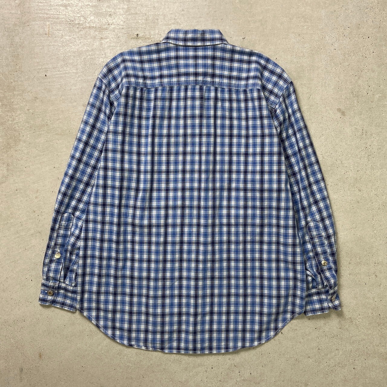 80〜90年代 RALPH LAUREN ラルフローレン チェックシャツ 長袖シャツ 