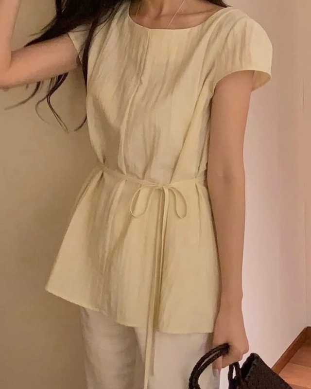 (予約) miel / Croa blouse 3color