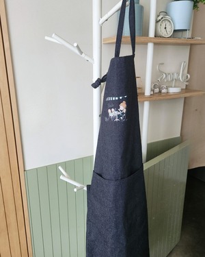 【cafe】デニムエプロン