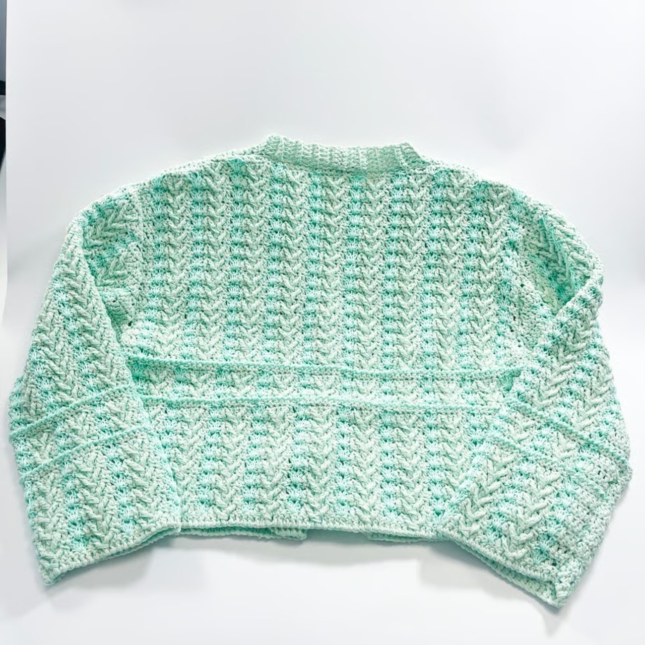 [ Pattern] ヘリンボーンカーディガン