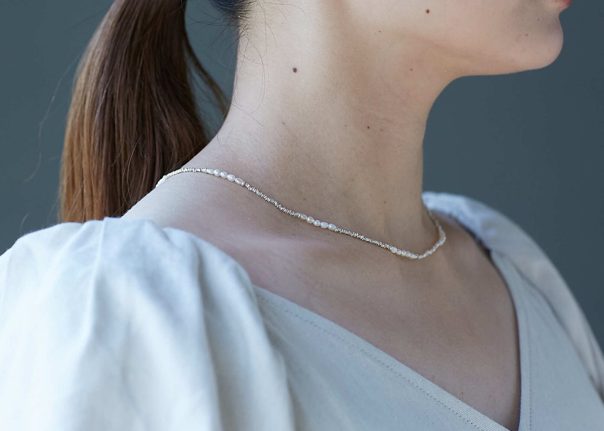 美品　ciika　Sharon Pearlネックレス sharon pearl ネックレス | ciika
