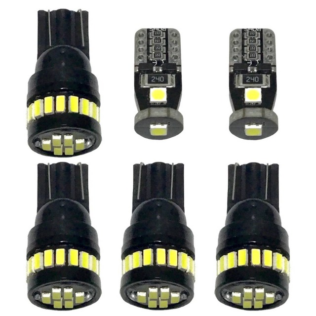 A200A/A210A ライズ 超豪華版 適合パーツ T10 LED ルームランプセット ナンバー灯 読書灯 ウェッジ球 トヨタ