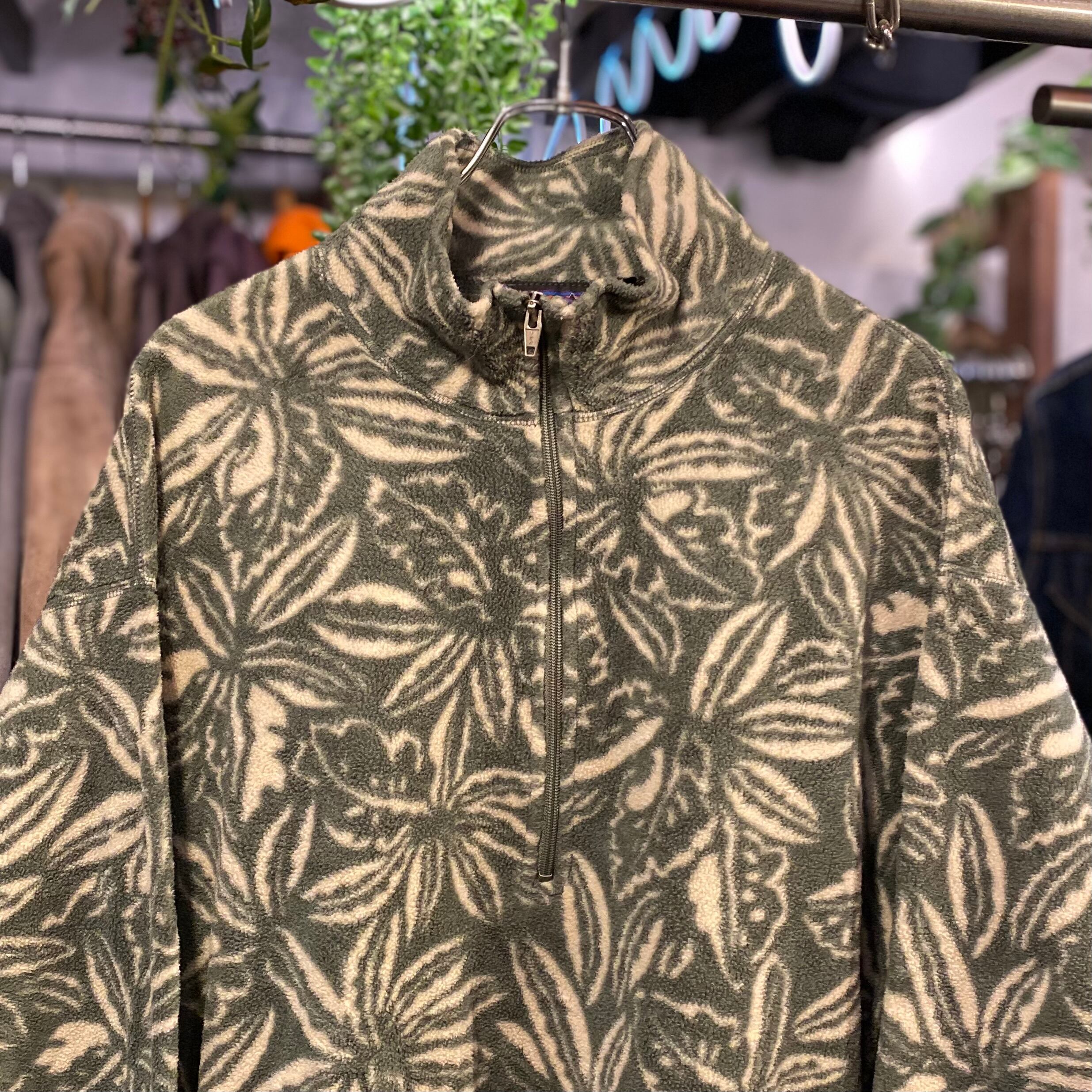 90's Patagonia Half Zip Fleece Pullover “Leaf” | 下北沢SPiKe＆SPiCe