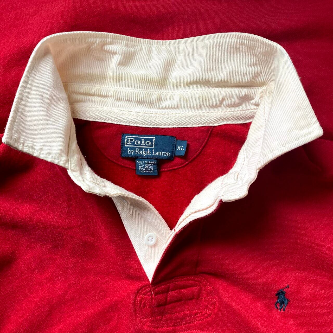 ポロバイラルフローレン マルチボーダー 長袖 ラガーシャツ