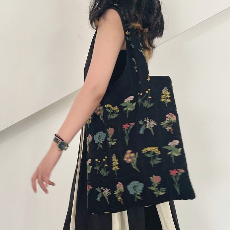 2色】flower‐garden バッグ（G-006） | Shelluits