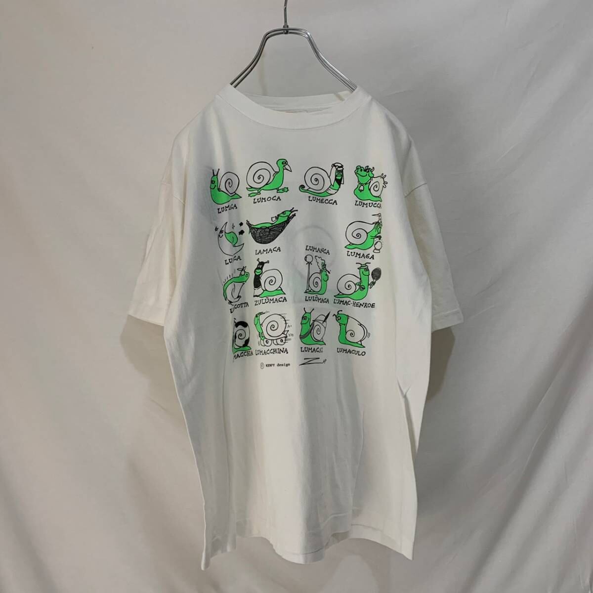 90s ヴィンテージ　ヴィンテージT 半袖　Tシャツ　プリント　白　ホワイト　　商品番号376 | FREEKS WEAR powered by  BASE