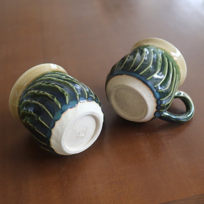 瀬戸赤津焼 拝戸窯稲山 マグカップ SetoAkazu-yaki Mug #459 | 和食器