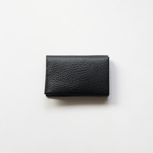 mini wallet / léger- bk - vacchetta