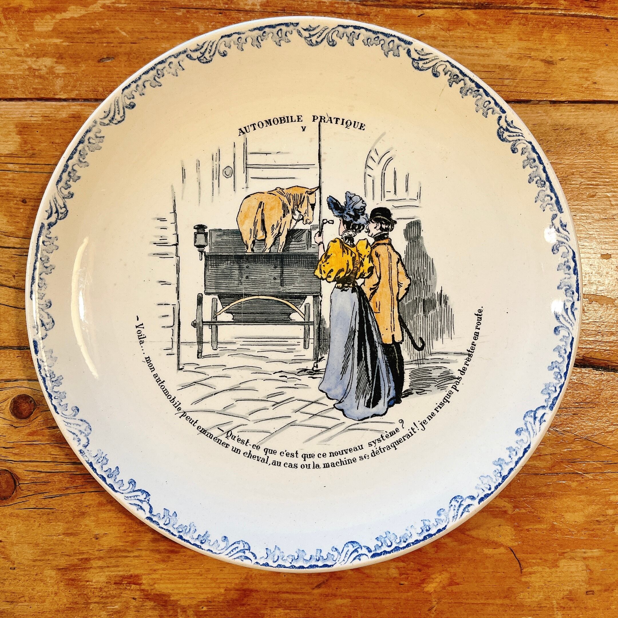 Aクレイユエモントロー ジャンヌダルクのデザートプレート B クレイユ