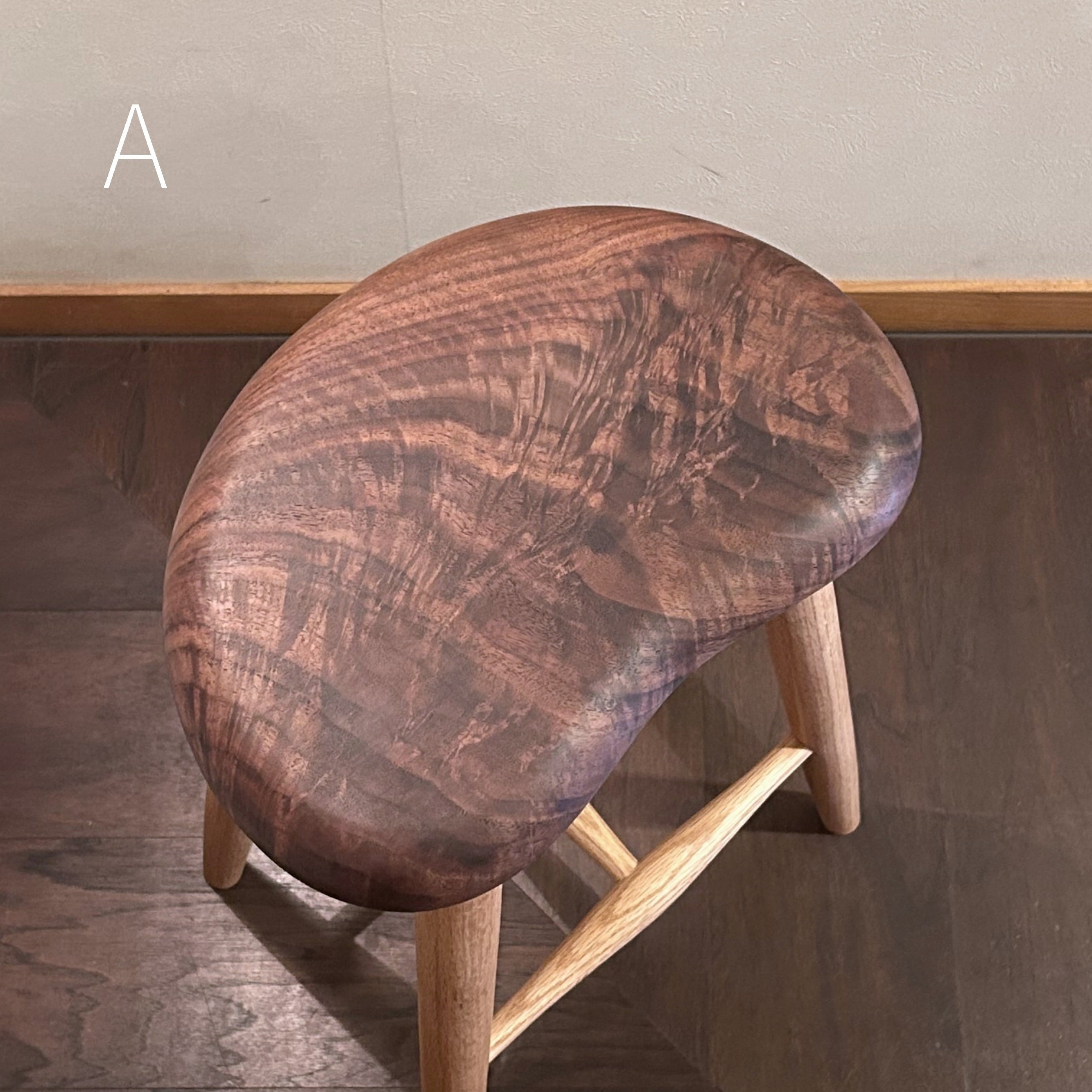 キッチンスツール ブラックウォルナット Kitchen stool - Black walnut