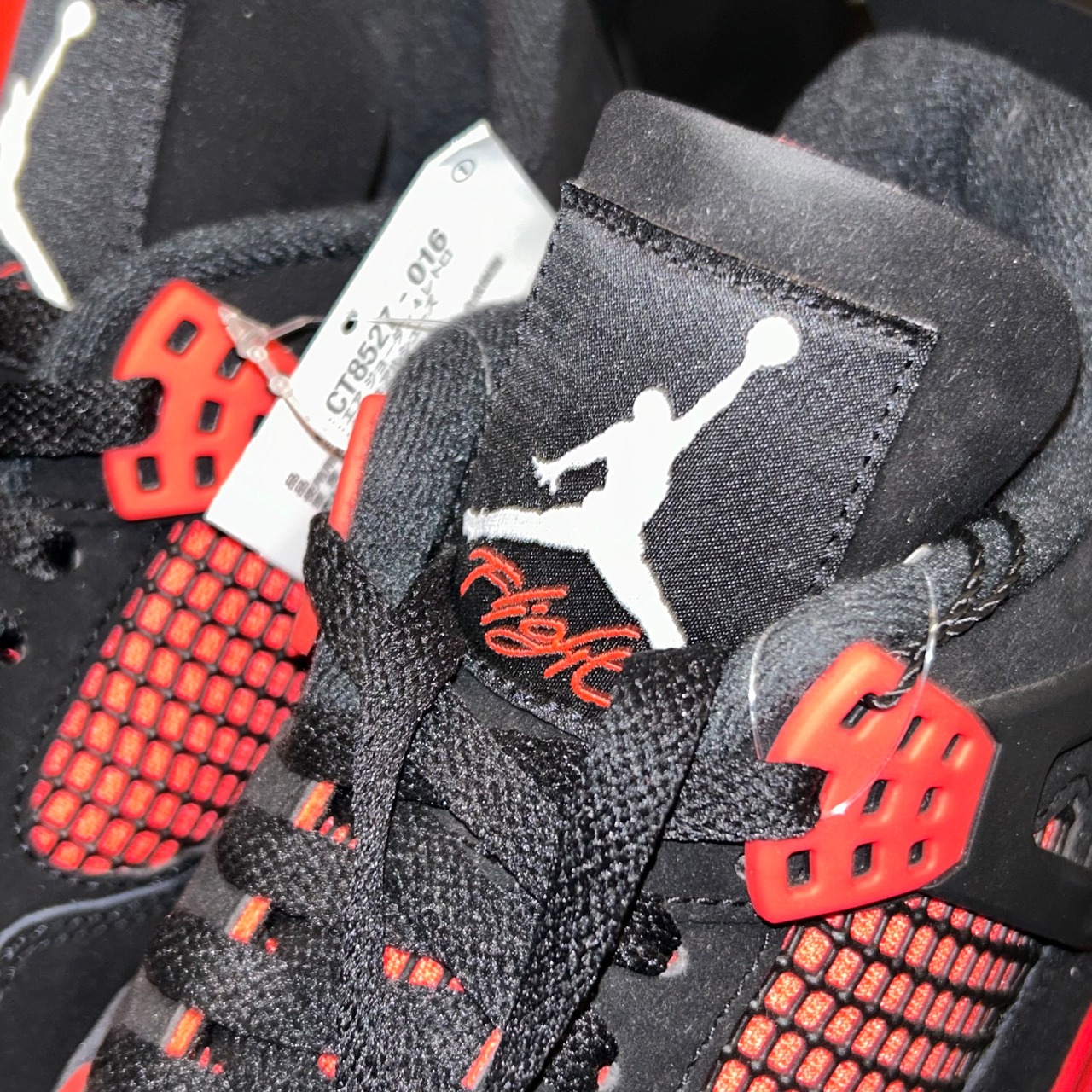 Nike Air Jordan 4 "Red Thunder/Crimson" US9/27cm
