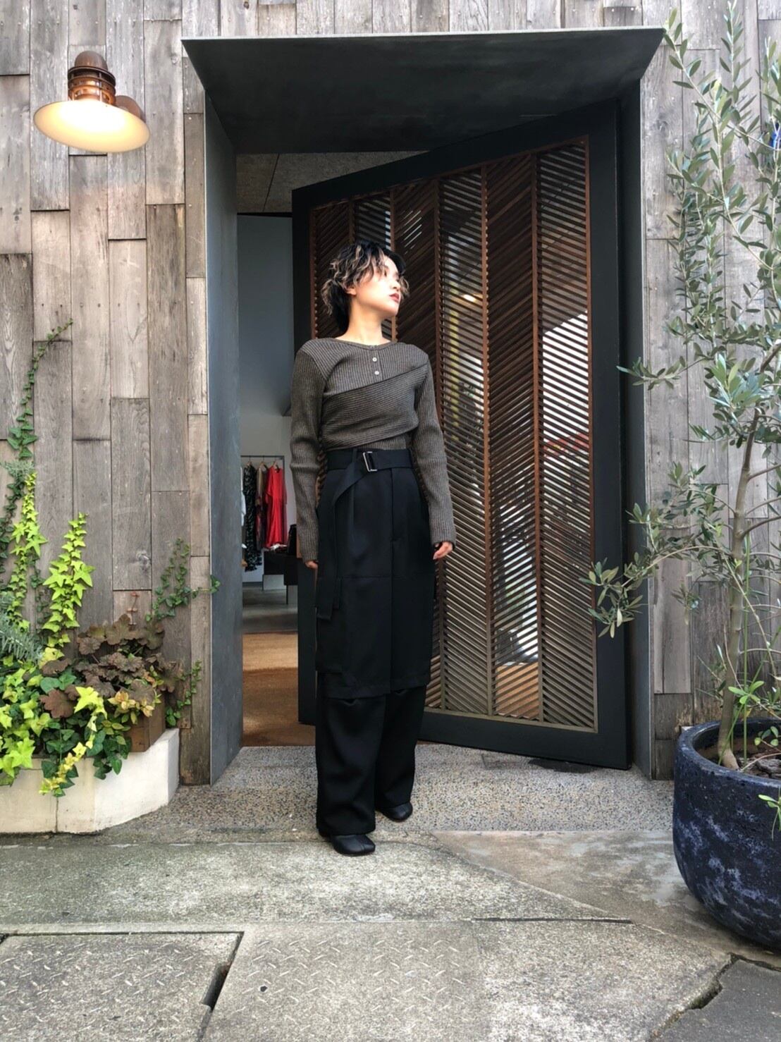 20AW】INSCRIRE アンスクリア / Rib knit Tops | TRENTオンライン