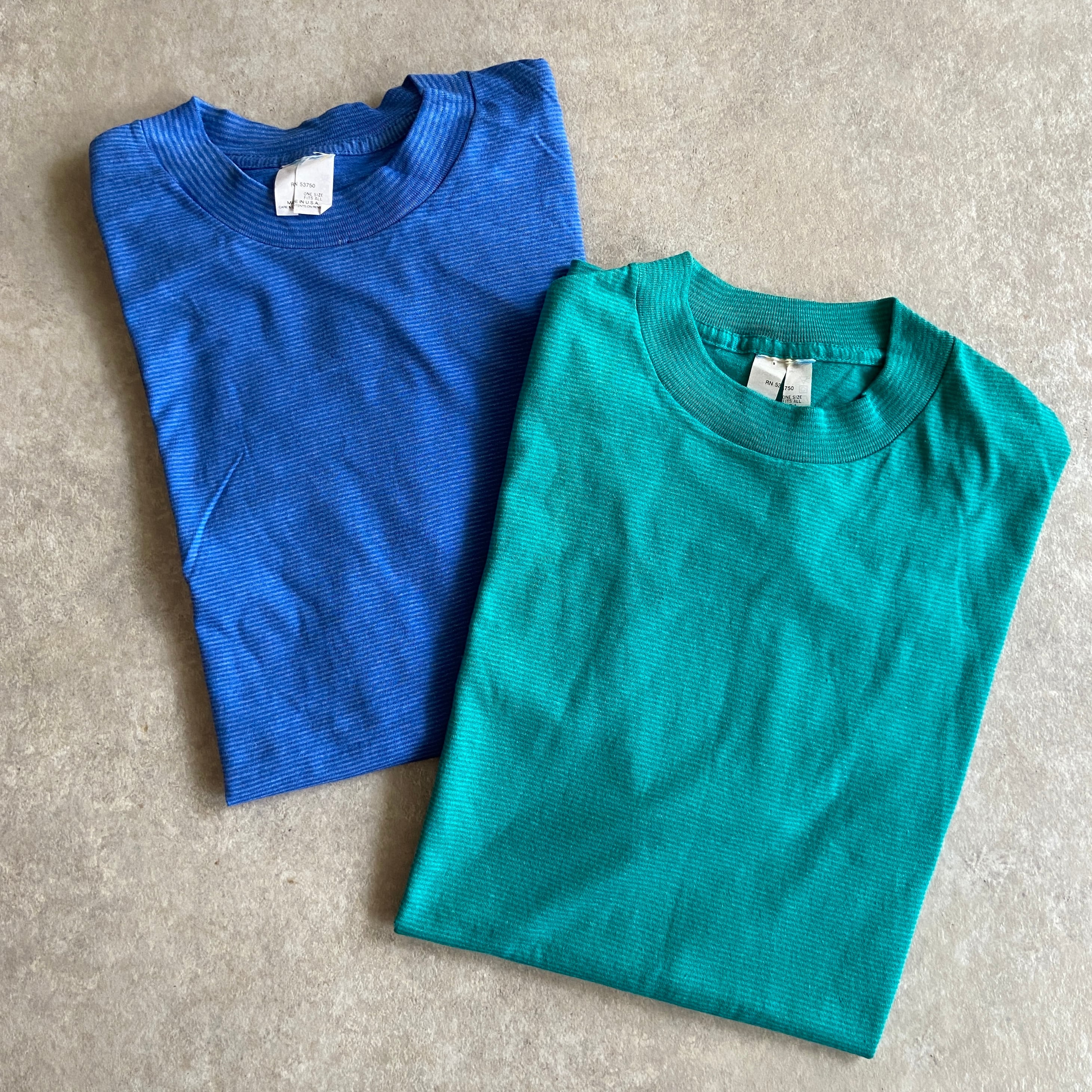 1990s Dead Stock Border Tee L位 Made in USA H018