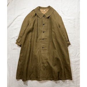 【1940s,Special】"French Army" M-35 Linen Motorcycle Coat, Deadstock!!