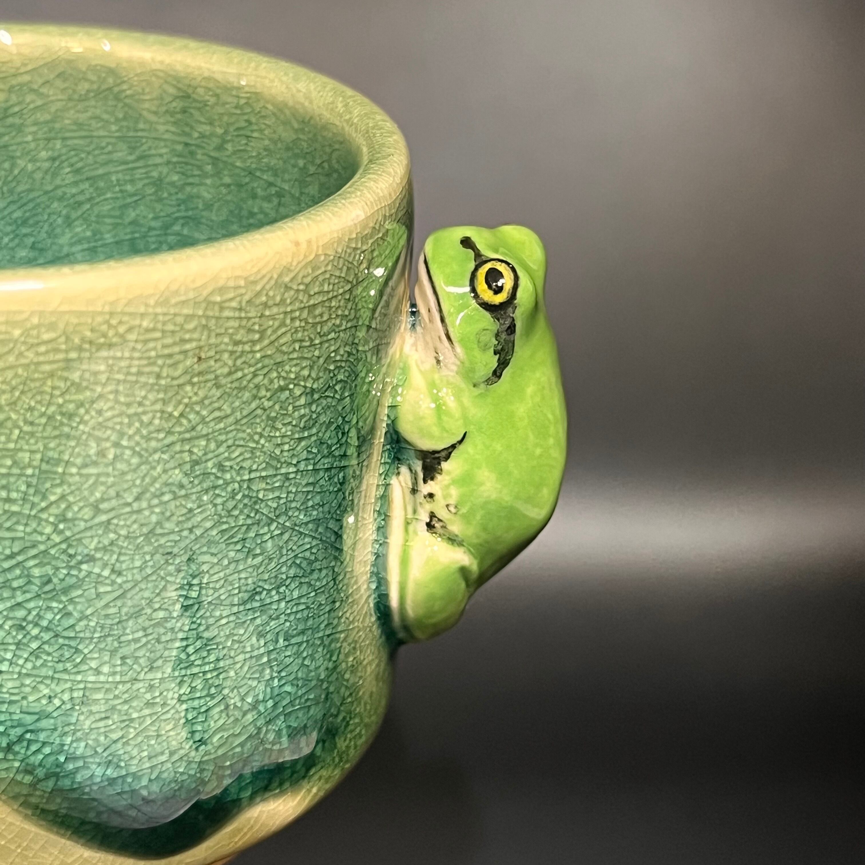 蛙のぐい呑み | 兎