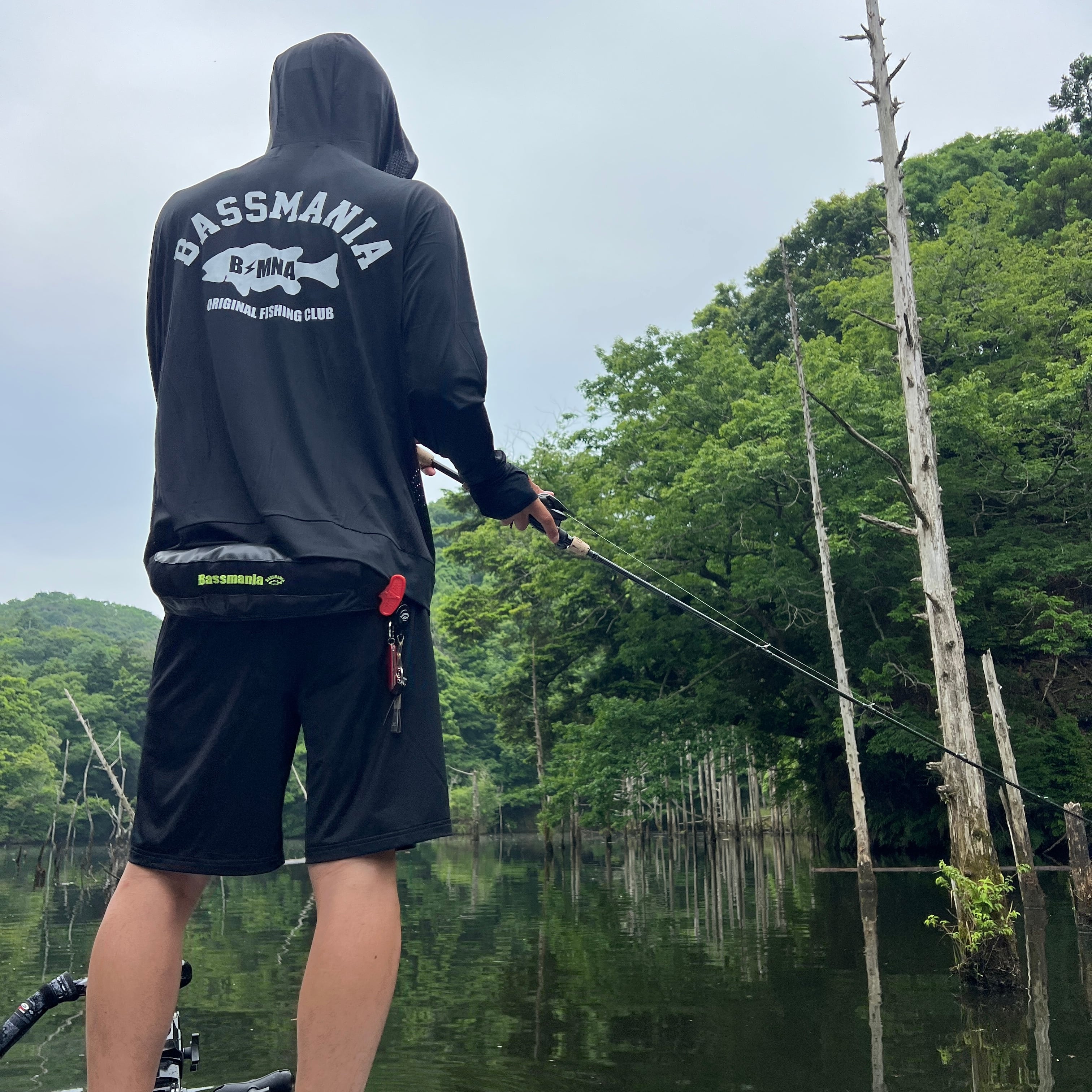 Feels UV RUSH 3WAY Pullover［BLK］［LIMITED］ | bassmania.jp