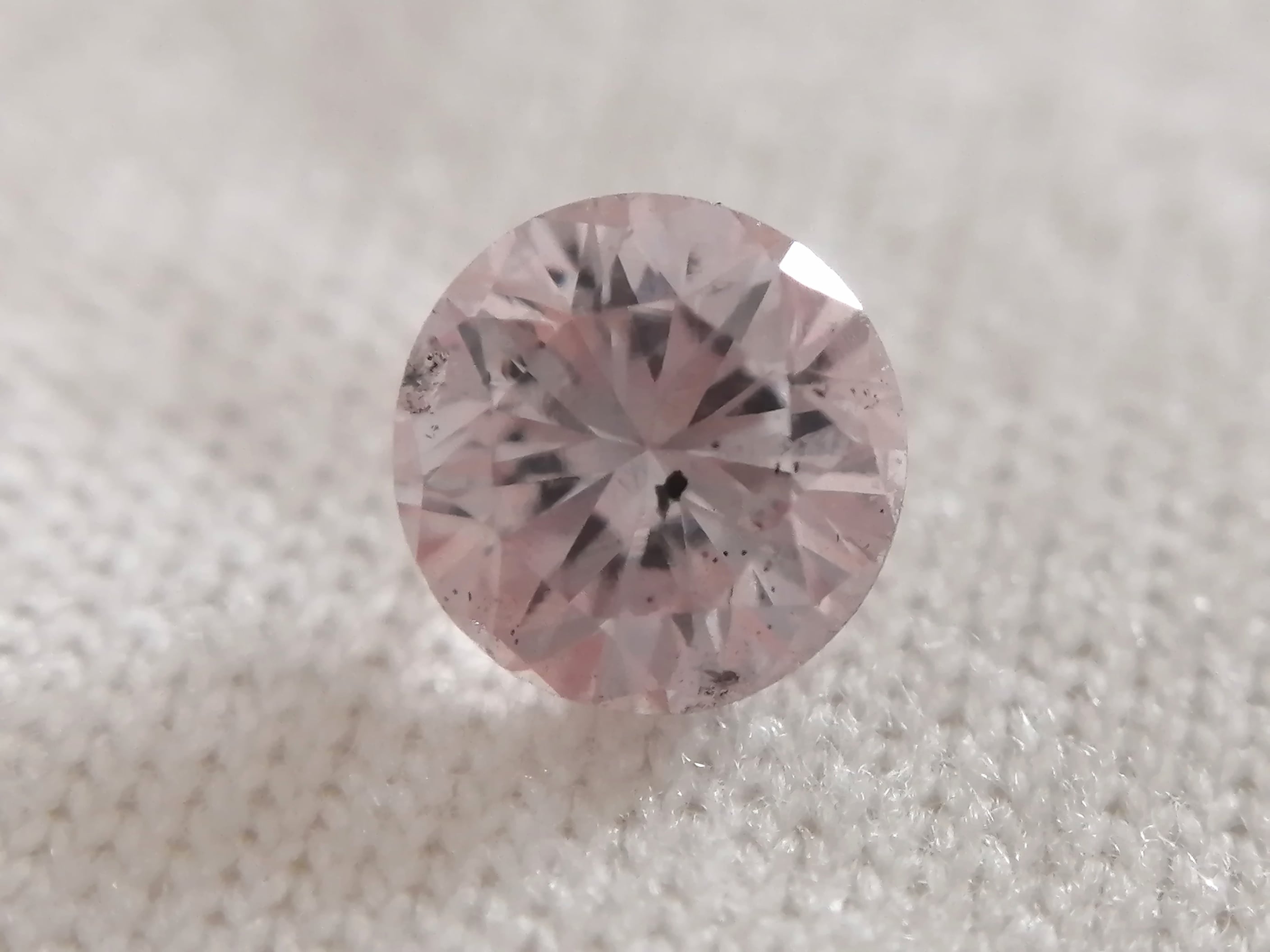 ピンクダイヤモンドルース/ V.LIGHT PINK/ 0.232 ct.FAINT付属品 - その他