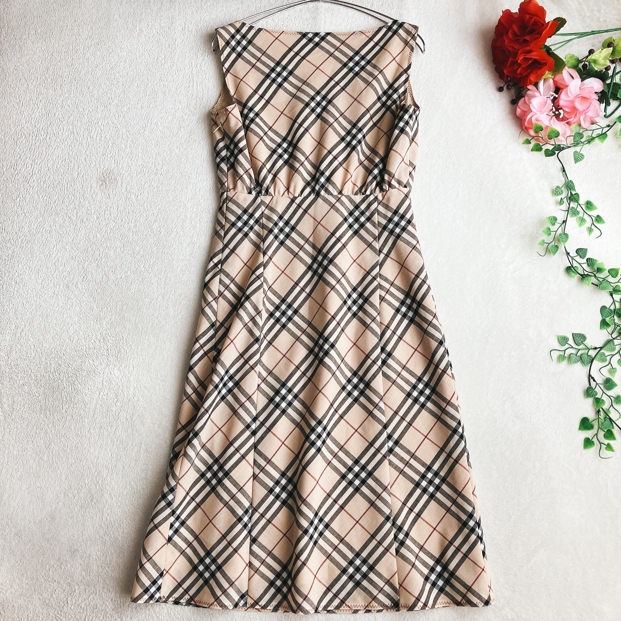 美品】BURBERRY BLUE LABEL バーバリーブルーレーベル☆ノバチェック A