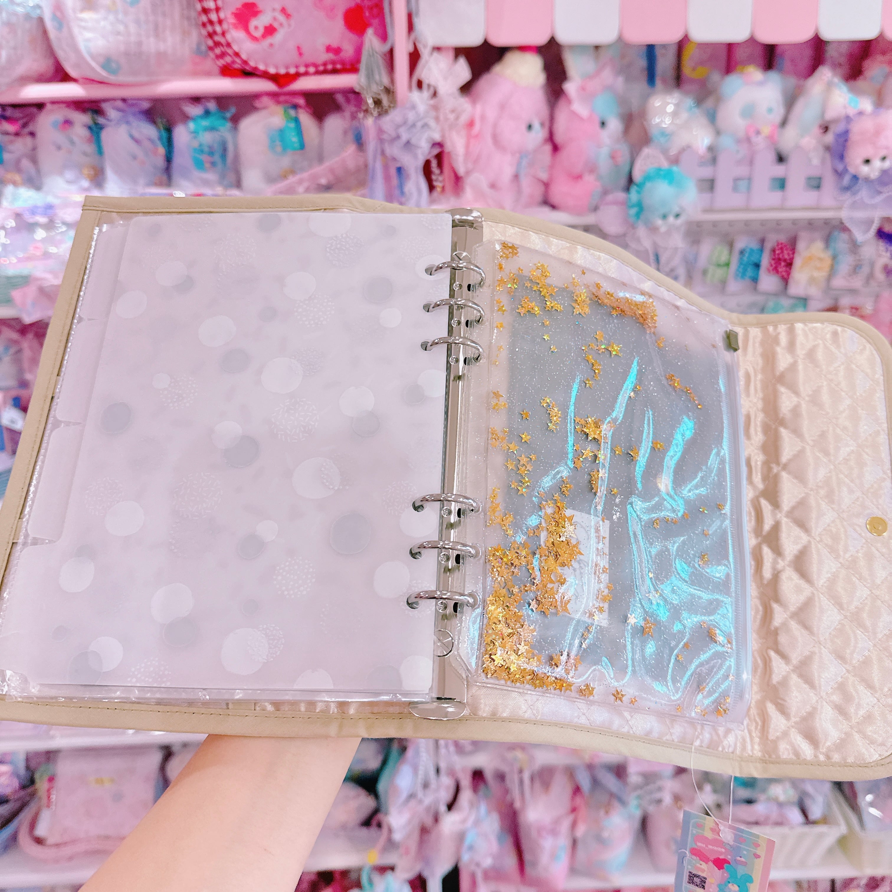 【E6】24-4推し活A5バインダー帳(シール帳)