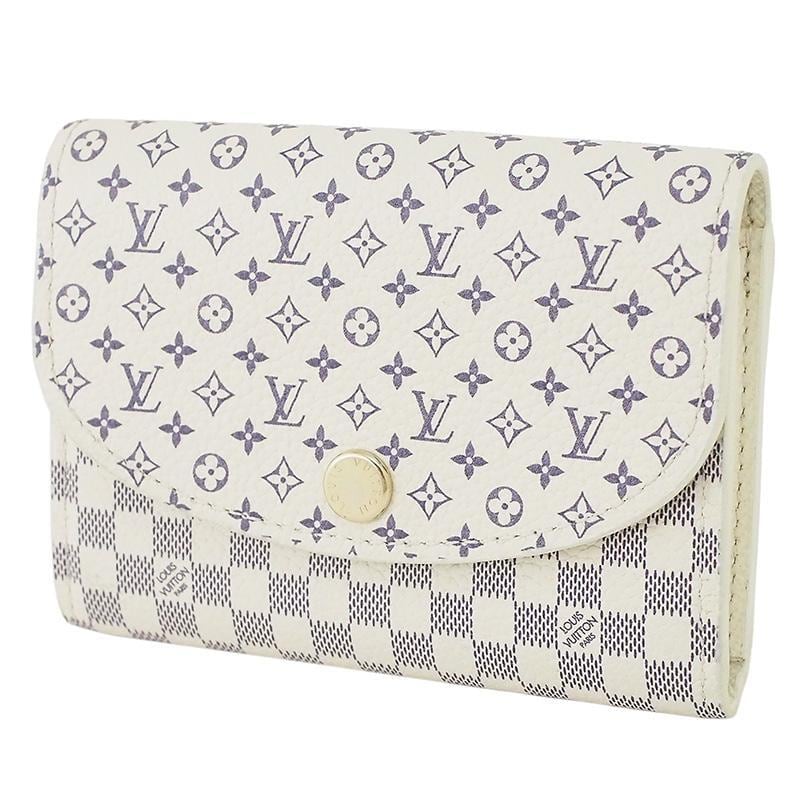 ルイ・ヴィトン LOUIS VUITTON ポルトフォイユ フラワー コンパクト 3