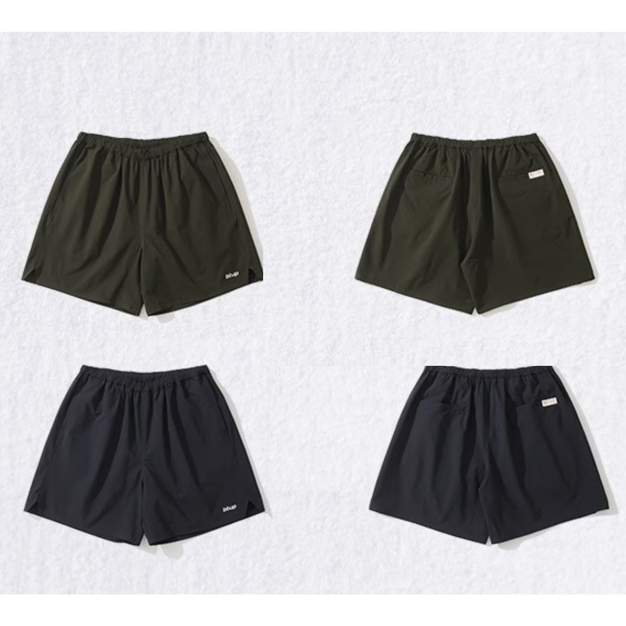 Minimal logo tech shorts 0917 - 10