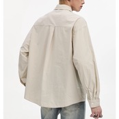 ストレートシルエット ロングスリーブシャツ af0324