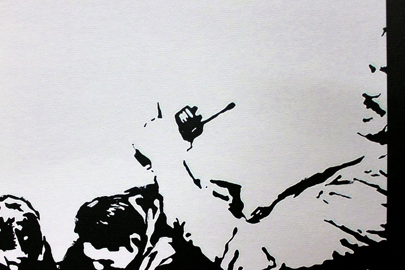 バンクシー「アイ フォウト ザ ロウ/I Fought The Law And I Won」展示