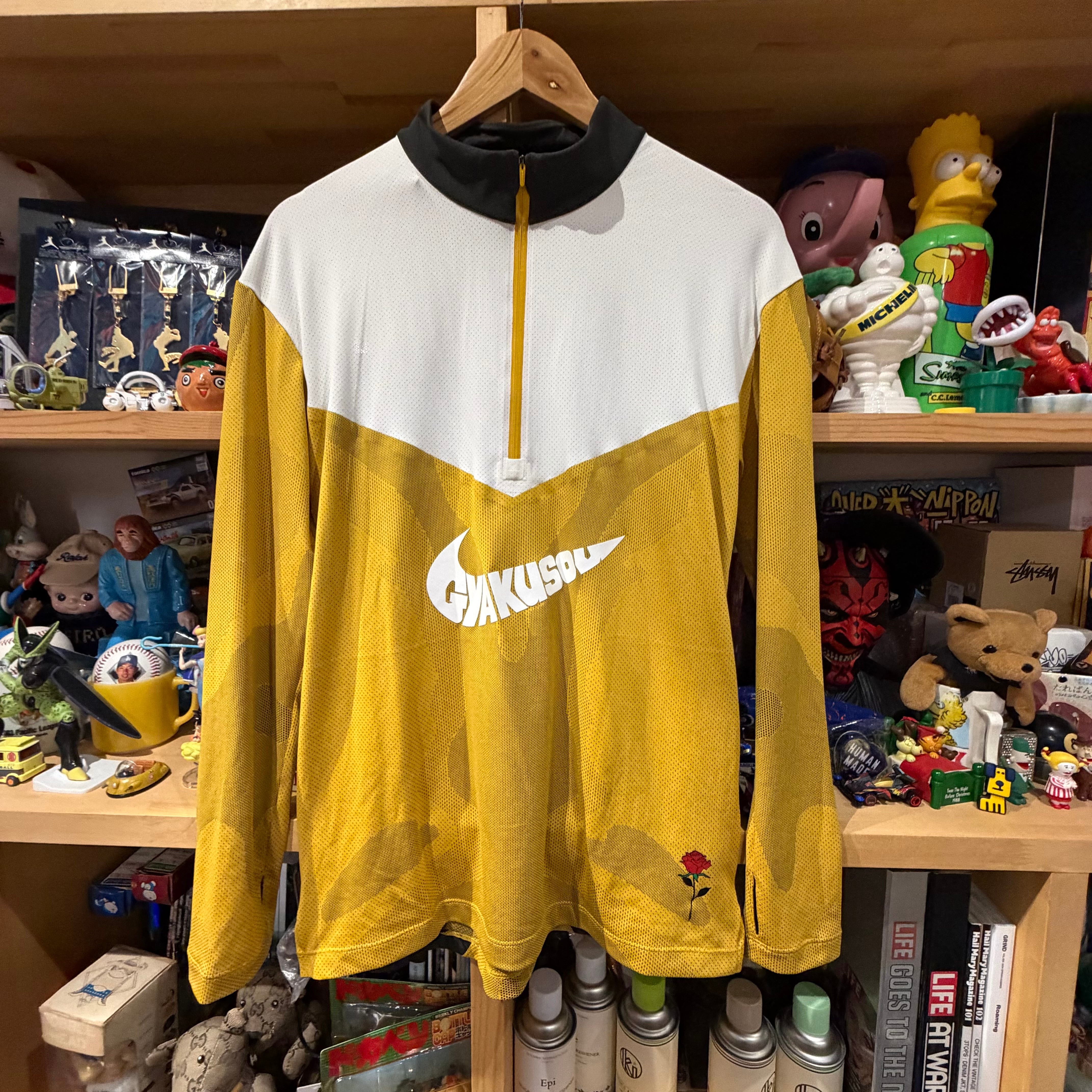 GYAKUSOU ギャクソウ 長袖Tシャツ ロンT S ナイキ アンダーカバー nike under cover gyakusou ギャクソウ 長袖 シャツ カットソー