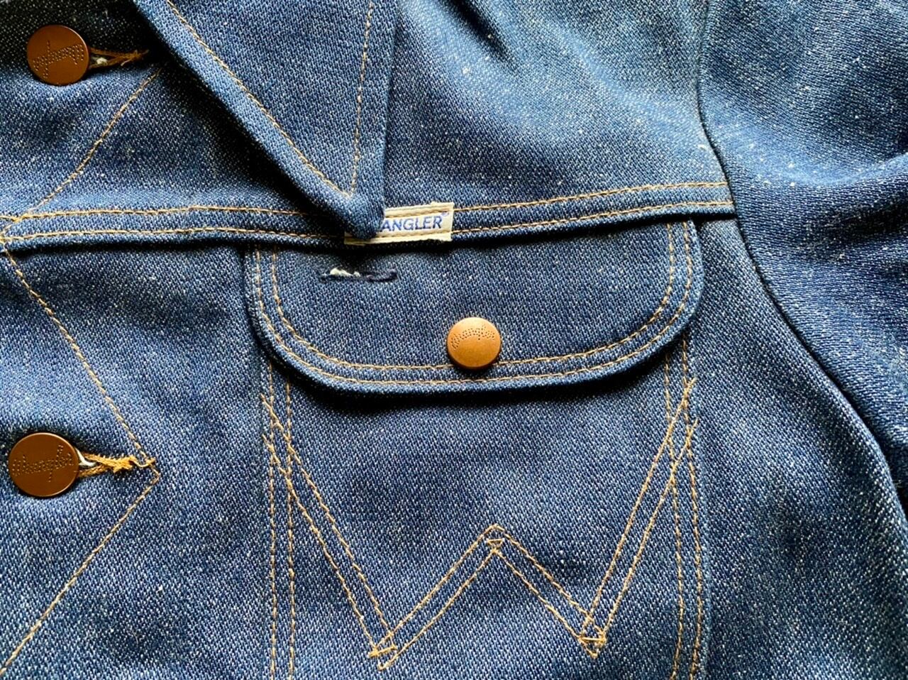 USED vintage wranglerラングラーデニムジャケット デッドストック 