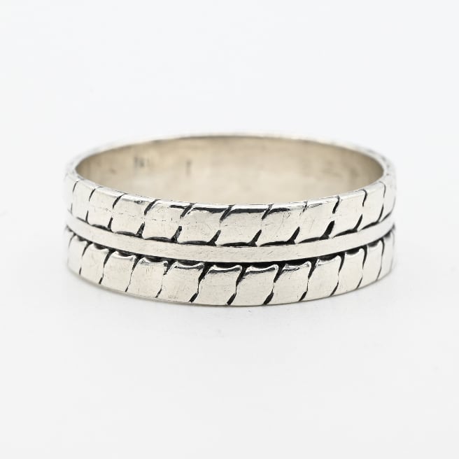 Modern Elegant Bangle By Los Ballesteros / Mexico | DÉMODÉ-Vintage