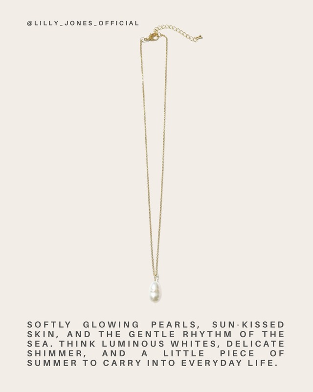 Drop Pearl Necklace